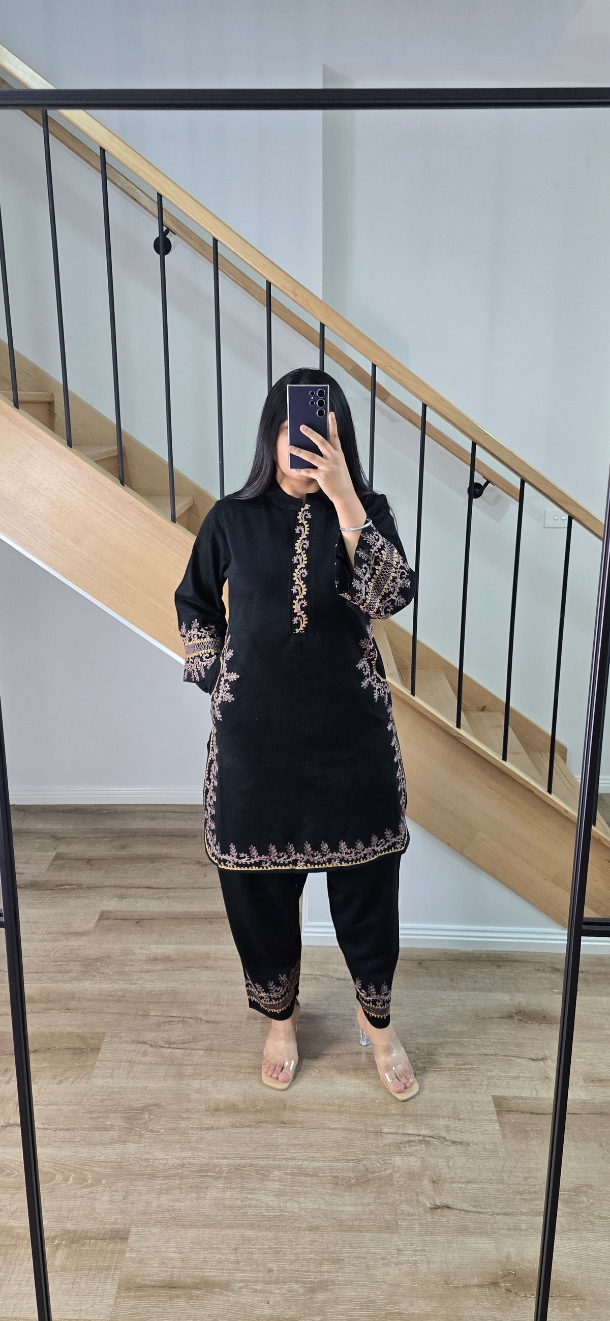 Woollen co-ord set - salwar