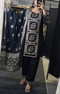 Reeya ( Rayon fabric suit with Banarsi Dupatta)