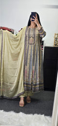 Aanya - pure Crepe Anarkali