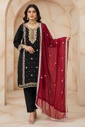 Aghanoor ( Chinon Fabric party wear suit)