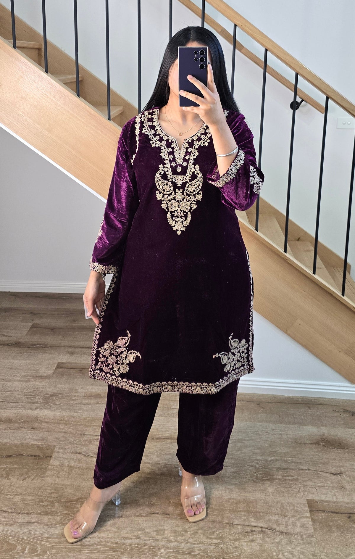 Velvet co-ord