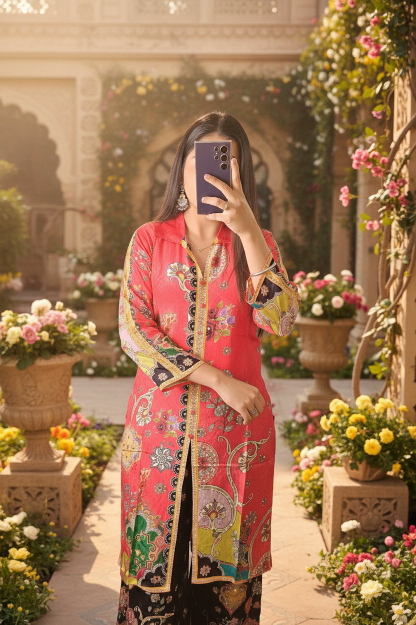 Crepe Co-ord Set ( Colours available)