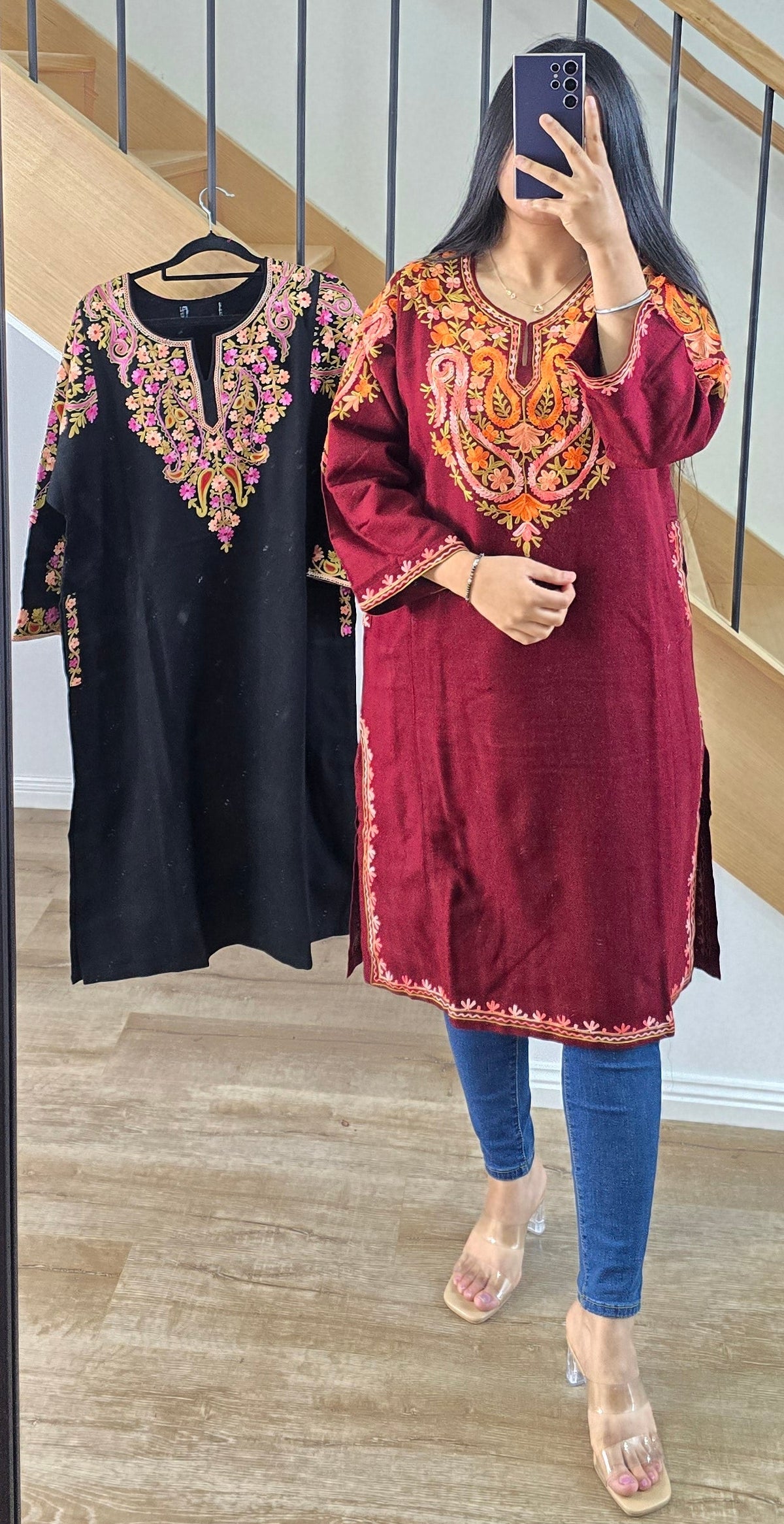 Kashmiri pheran (Colours available)