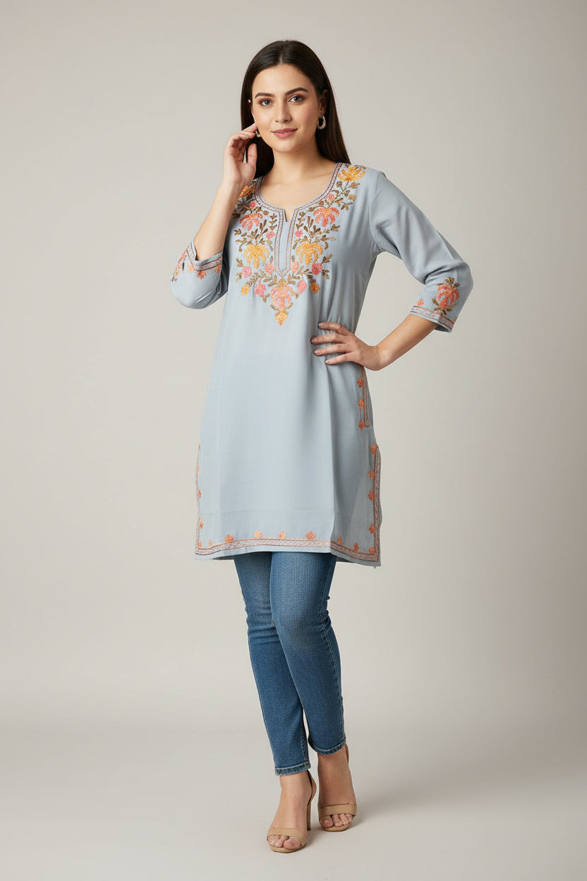 Georgette short Kurti