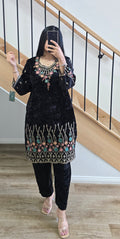 Crush velvet co-ord Set