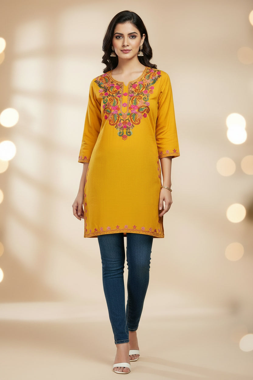Rayon short Kurti
