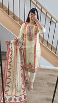 Banarsi Tissue organza suit